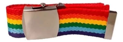 Cintur N Cinto Pride Arco Ris Lgbt Orgullo Gay Mujer Hombre Meses Sin Inter S