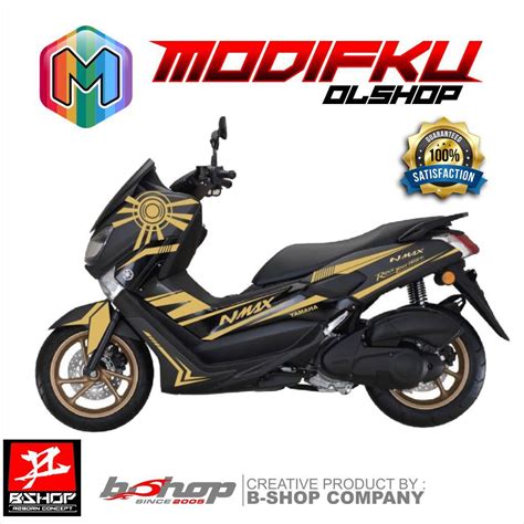 Jual Stiker Decal Full Body Yamaha Nmax Old Motif Grafis Matahari