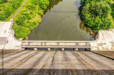 Höchste Talsperre in Deutschland Rappbode Talsperre im Harz Stock Photo