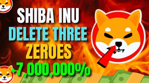 WANDARFULL NEWS SHIBA INU CEO PROMISED TO DELETE THREE ZEROES THIS