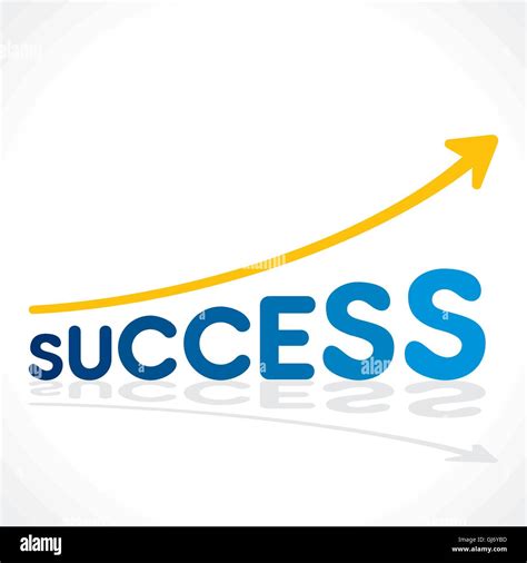 creative success word growth graph vector Stock Vector Image & Art - Alamy