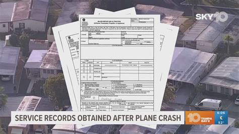 Service Documents Revealed For Plane Involved In Clearwater Mobile Home Park Crash