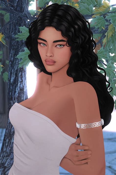 Cartoon Style Genetics Set Part II Northern Siberia Winds Sims Hair