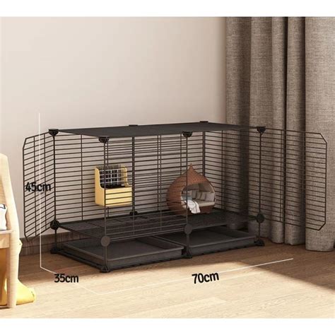 DIY Panel Pet Cage DIY Panel Grid Wire Netting Component Sangkar Kucing