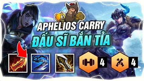 BẮ N TÙM LUM TAN NÁ T LOBBY VỚI BẮN TỈA ĐẤU SĨ APHELIOS CARRY LEO