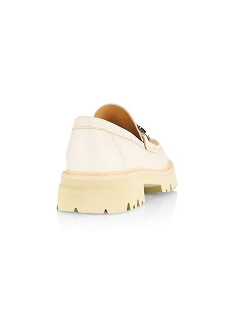 Ferragamo Florian Leather Platform Loafers Amerikanpaketim