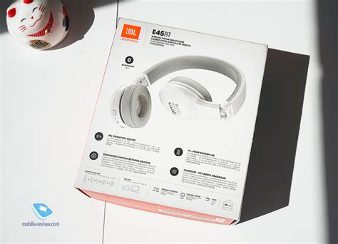 Mobile-review.com Обзор наушников JBL E45BT