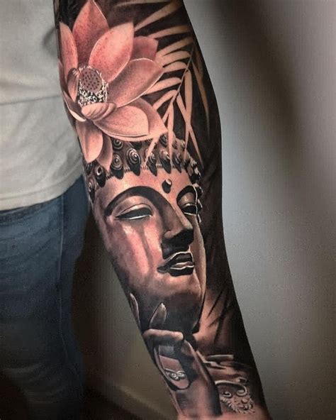 Buddha Sleeve Tattoo