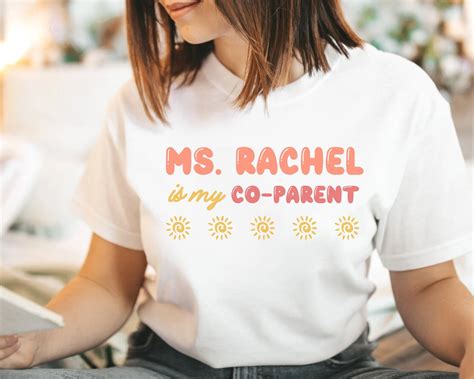 Adult Ms Rachel Shirt Ms Rachel Is My Co Parent Miss Rachel Shirts