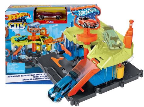 Hot Wheels Zestaw Rajdowa Myjnia Autko Oficjalne Archiwum Allegro