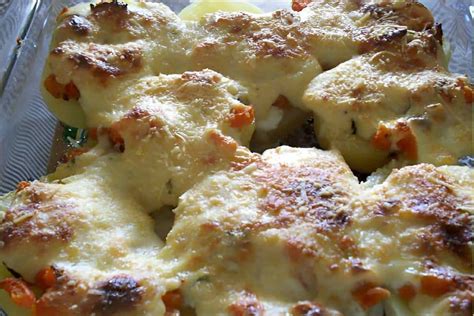 Batata Recheada Gratinada No Forno Um Prato Leve E Delicioso Para