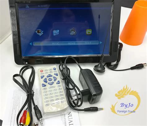 LEADSTAR D10 10 дюймов светодиодный ТВ цифровой плеер DVB T T2 AC3 ...