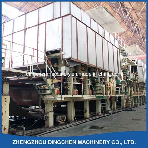 Dingchen Multi Cylinder And Multi Dryer Can Kraft Paper Machinery