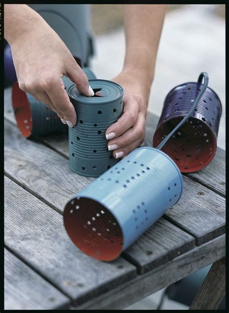 These DIY patio lanterns are sure to light up the cottage