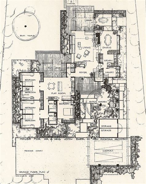 Pin By David Huxham On Drawing Architectural Floor Plans Vintage