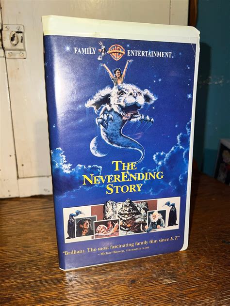 Vintage The Neverending Story Vhs Tape The Neverending Story Etsy