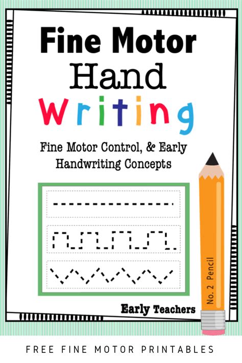 Fine Motor Handwriting Practice Handwriting Practice Homeschool