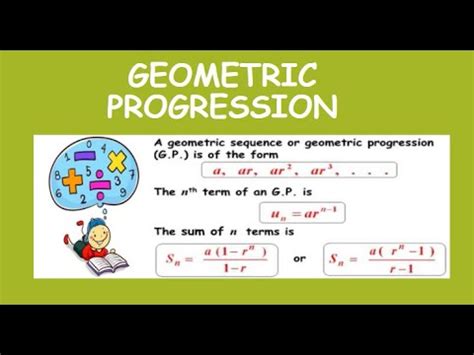 Geometric Progression Youtube