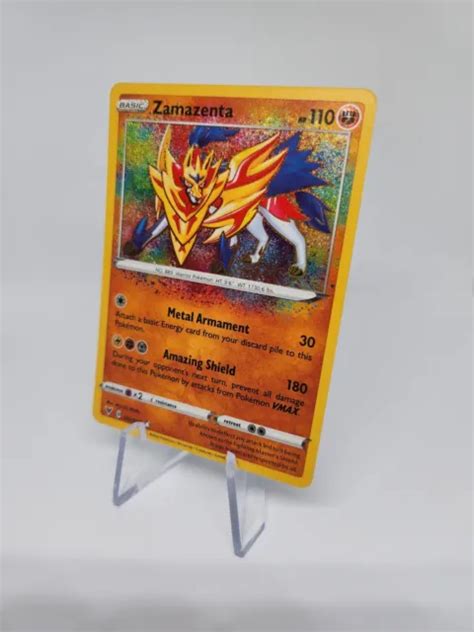 Pok Mon Tcg Zamazenta Vivid Voltage Holo Amazing Rare