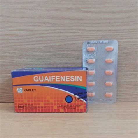 Jual Guaifenesin Mg Strip Isi Tablet Untuk Batuk Shopee Indonesia