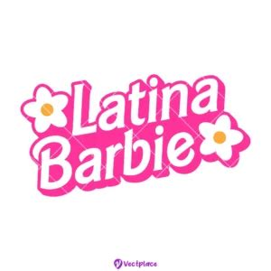 Latina Barbie Svg Vectplace