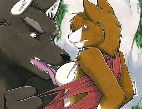 Rule 34 Anthro Breast Lick Corgi Female Furry Licking Male Meesh Traditional Media Artwork