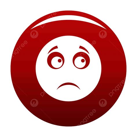 Sad Red Smiley