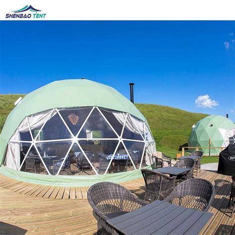 Hot Item M M Glamping Dome Geodesic Dome Camping Tent Luxury Hotel