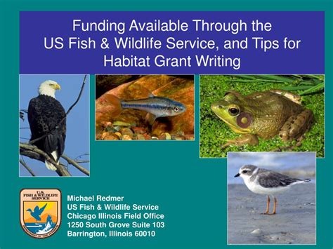 PPT - Funding Available Through the US Fish & Wildlife Service, and