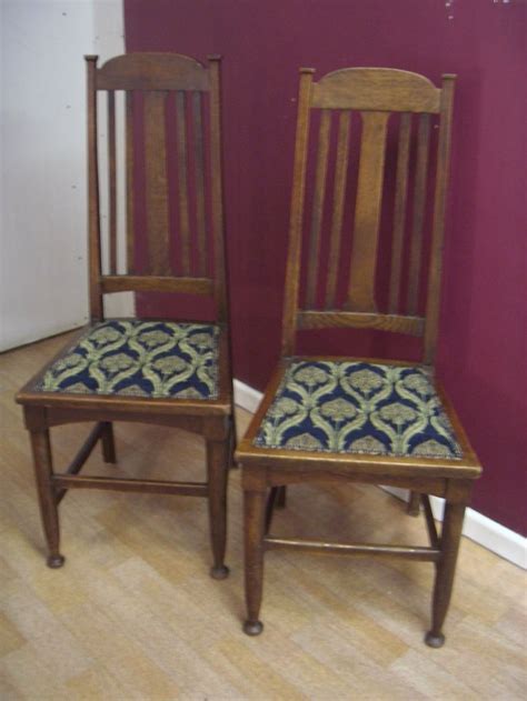 Oak Glasgow Style Hall Chairs Hall Chair Chair Dining Chairs