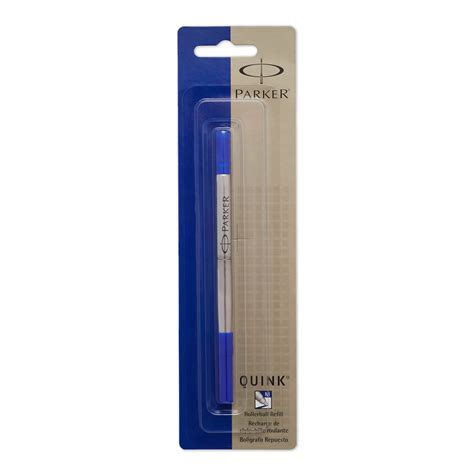 PARKER QUINK Rollerball Pen Ink Refill Medium Blue 1 Count Walmart