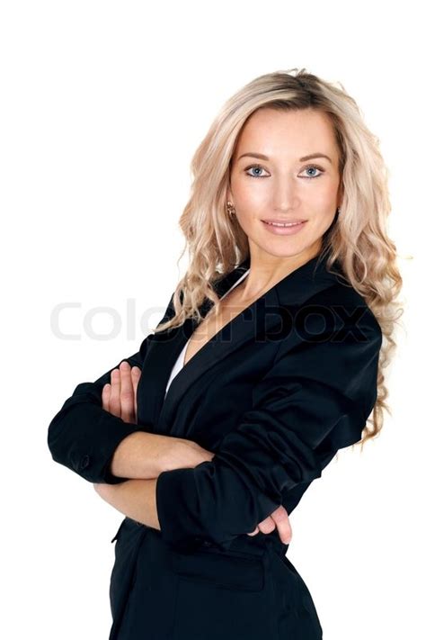 Blonde Female Business