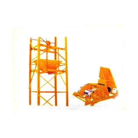 7 M With Trolley Tower Hoist Lift For Industrial Capacity 3 Ton In