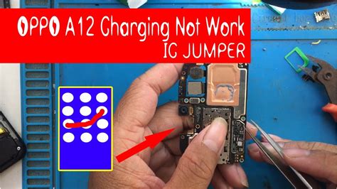 OPPO A12 Charging Not Working IC Jumper Solution YouTube