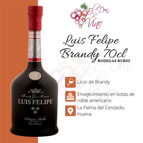 Comprar Luis Felipe Brandy Cl El Don Del Vino