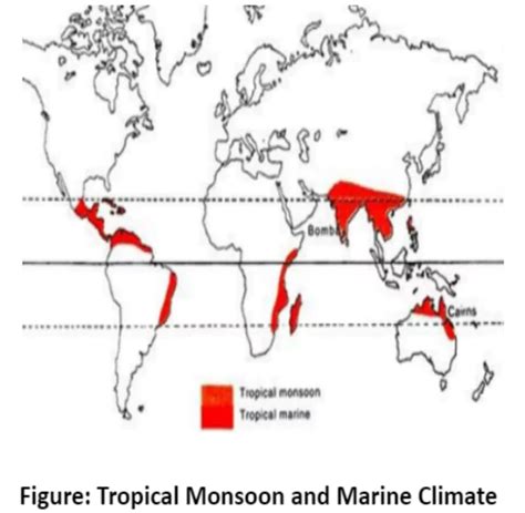 Tropical Monsoon Climate: Winds, Rainfall And Economic Activities - PWOnlyIAS