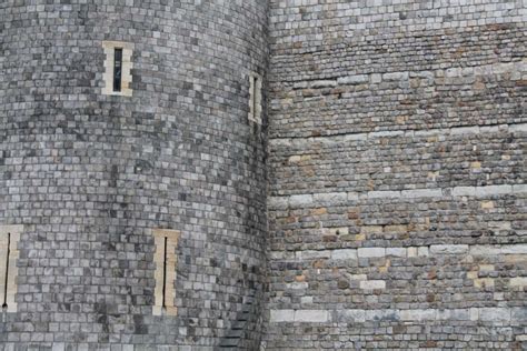 Windsor Castle Gray Brick Wall London Image Free Photo