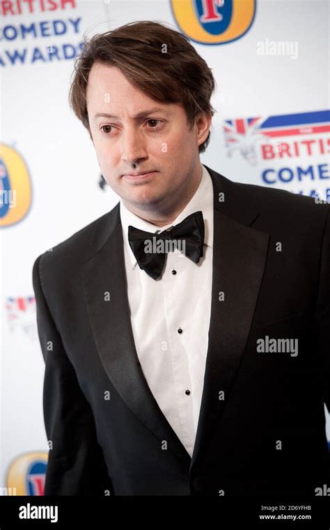 David Mitchell arriving at the British Comedy Awards at Indigo2, at the ...