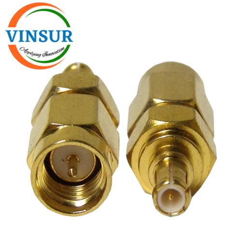 SMA ML Str To MCX ML 50 Ω Vinsur RF Coaxial