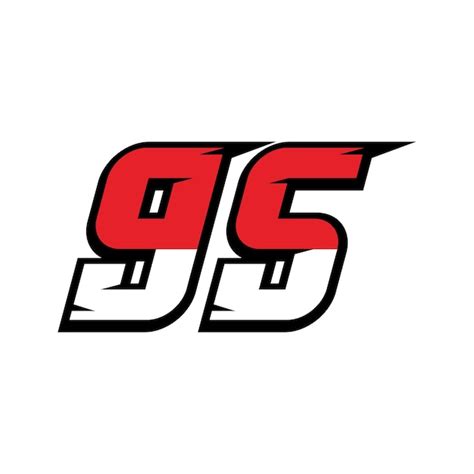 Premium Vector Racing Number 95