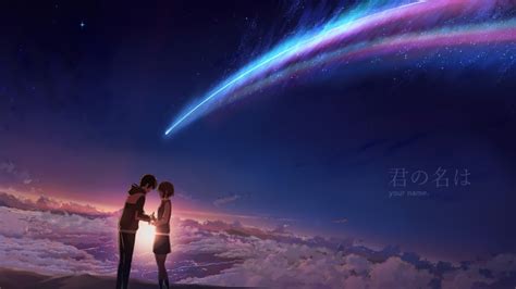 K Anime Mitsuha Miyamizu Taki Tachibana Your Name Kimi No Na Wa