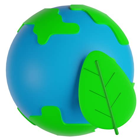 Eco Friendly Earth 3d Illustration 10979288 Png