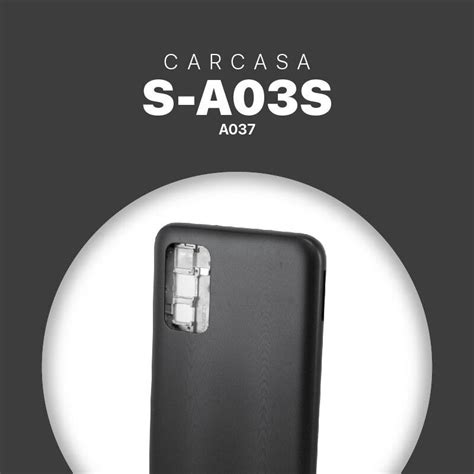 CARCASA S A03S A037 NEGRO Oncell Telefonia