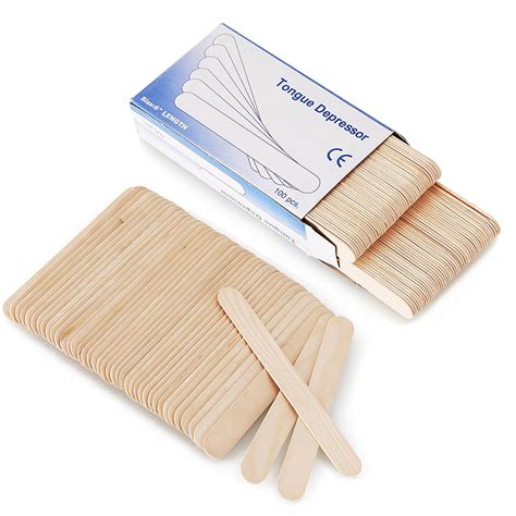 Disposable Medical Grade Sterile Non Sterile Birch Wood Bamboo Tongue