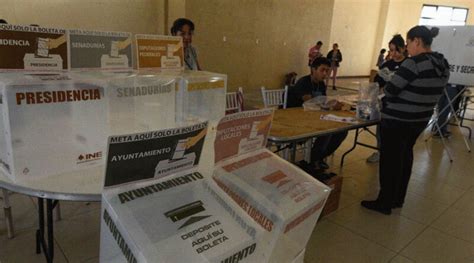 Mexico Elecciones De Manera Ordenada Y Sin Incidentes Mayores Diario