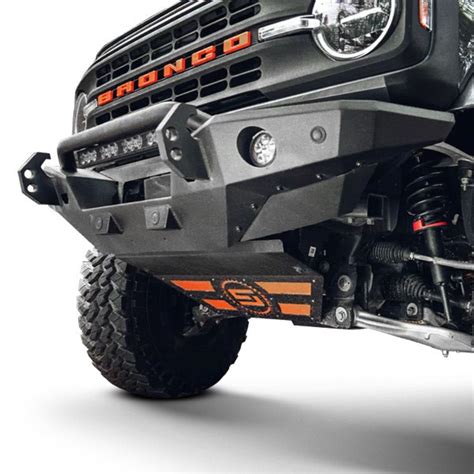 Havoc Offroad® Ford Bronco 2021 Steel Bender Full Width Blacked Front