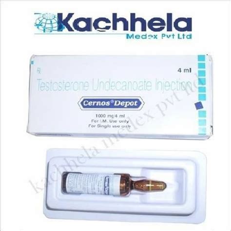 Mg Testosterone Undecanoate Injection Packaging Size Ml At Rs