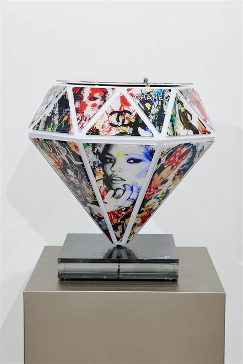 Kate Moss Diamond by Fred Meurice, 2022 | Acrylic Sculpture | Artsper