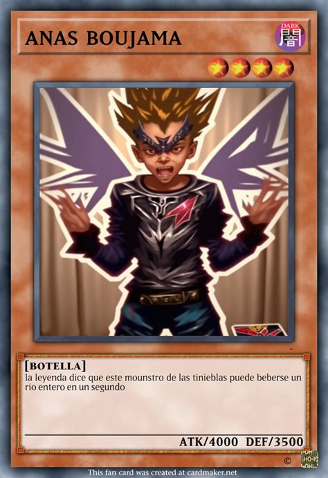 Puse A Anas En Una Ia Para Hacerlo Carta De Yugioh Meme Subido Por