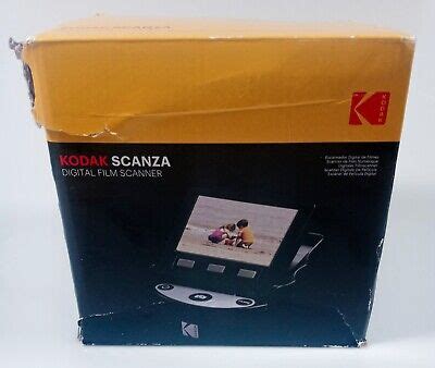 KODAK SCANZA Digital Film Slide Scanner Converts 35mm 126 110